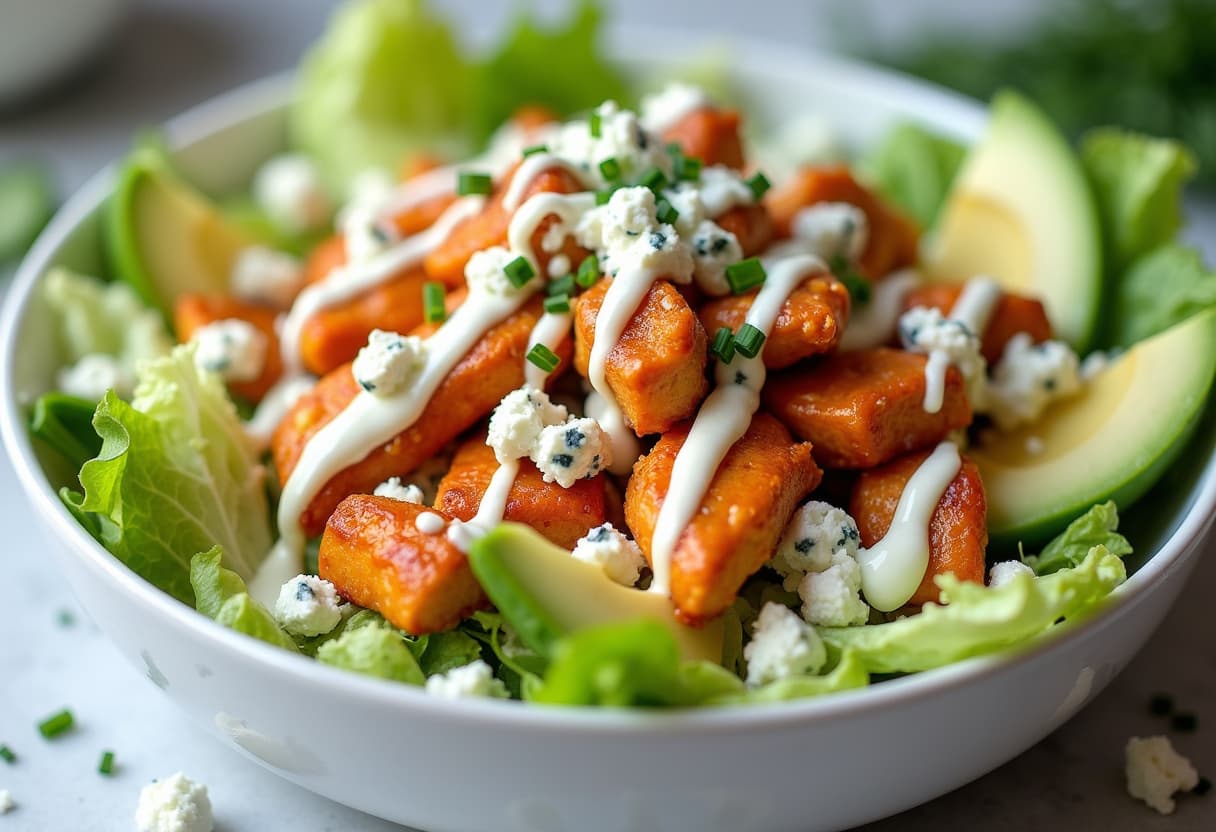 Keto Buffalo Chicken Salad