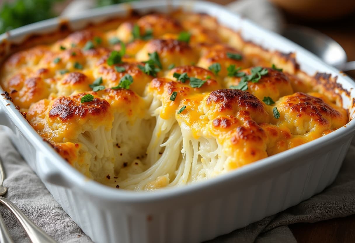 Keto Cauliflower Gratin
