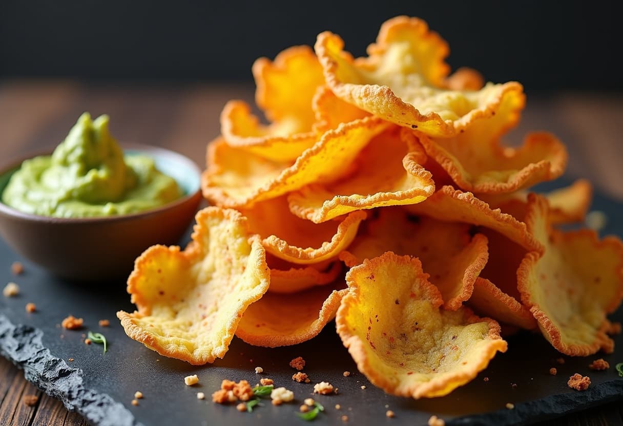 Baked Keto Cheese Chips