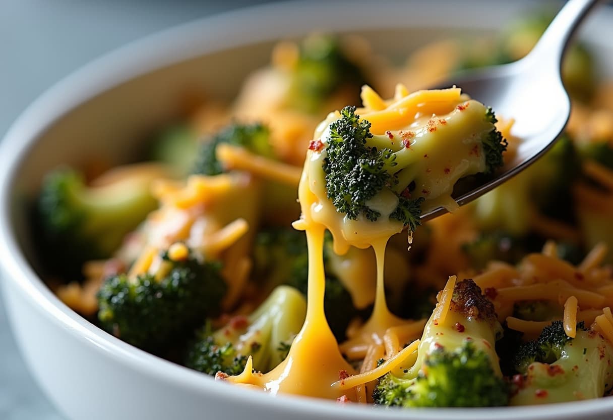 Keto Cheesy Broccoli