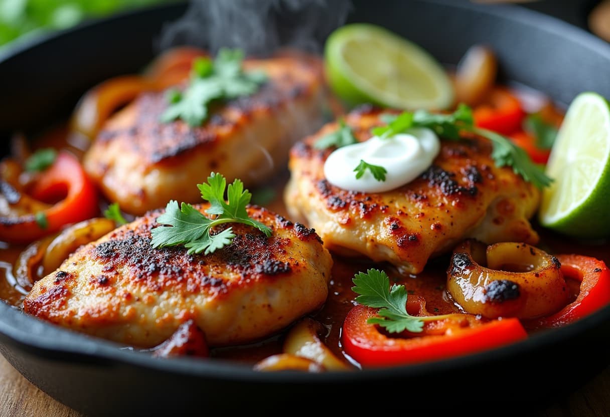 Keto Chicken Fajitas