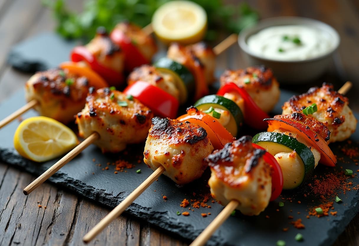Keto Chicken Kebabs