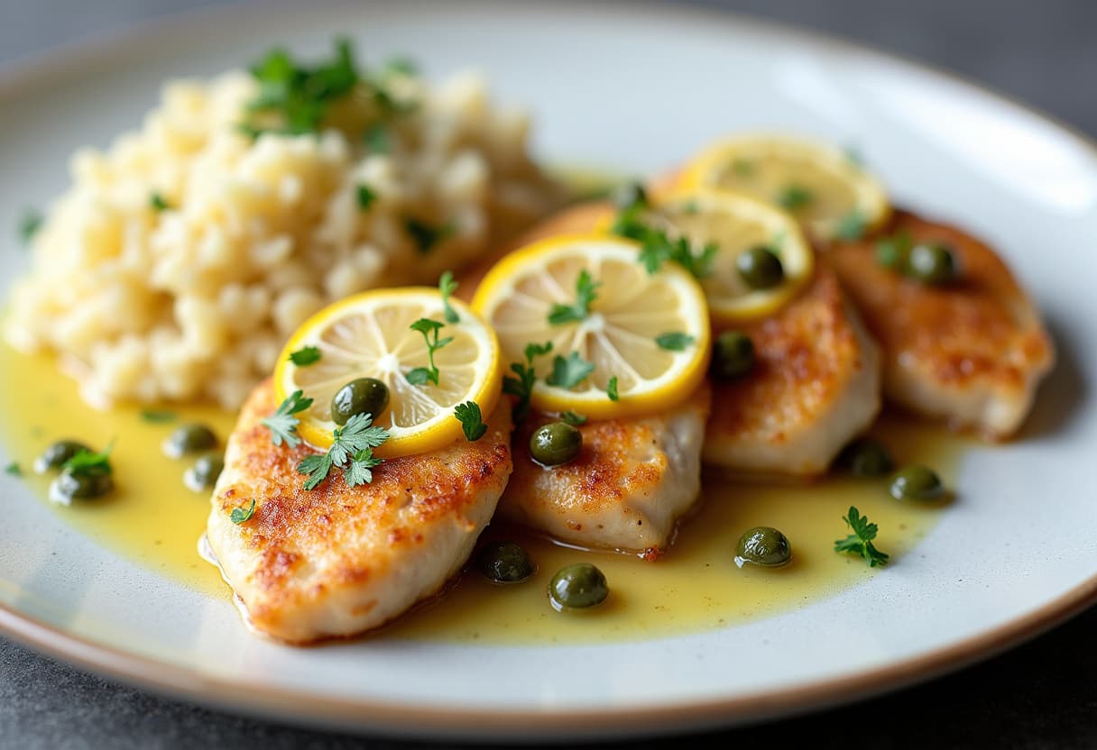 Keto Chicken Piccata