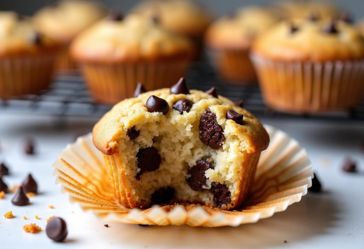 Keto Chocolate Chip Muffins