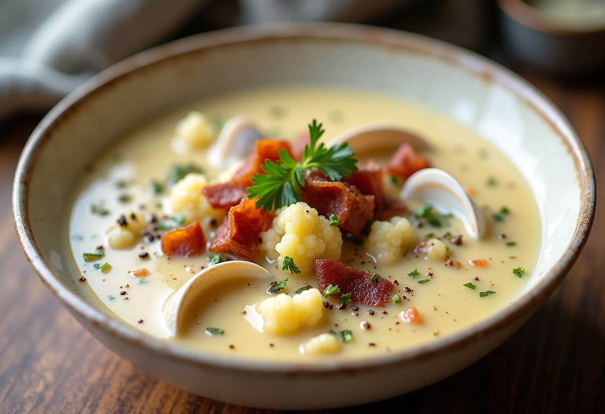 Keto Clam Chowder