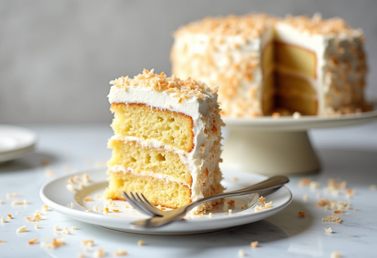 Keto Coconut Cake