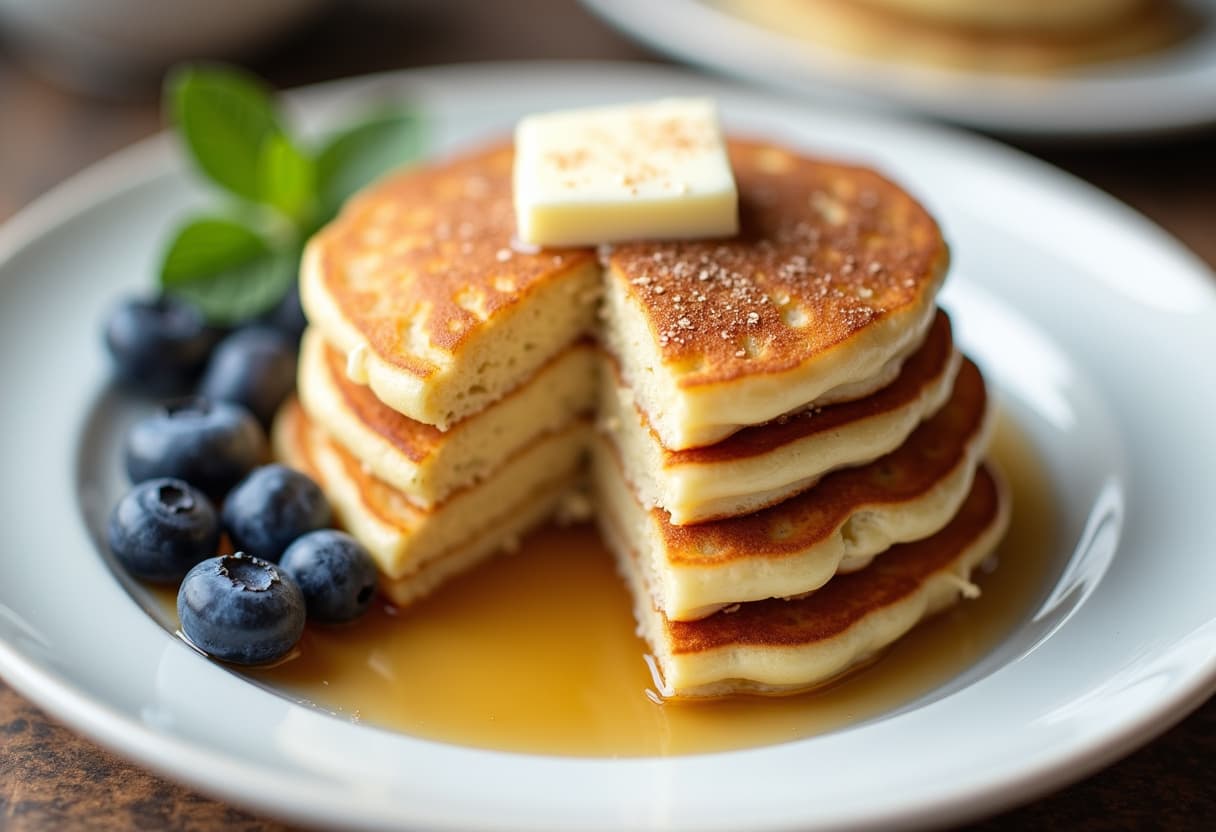 Keto Cream Cheese Pancakes