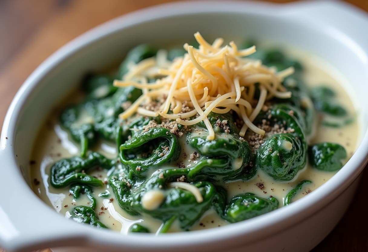 Keto Creamed Spinach
