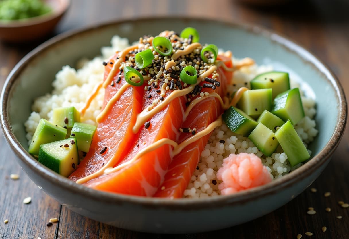 Keto Deconstructed Sushi