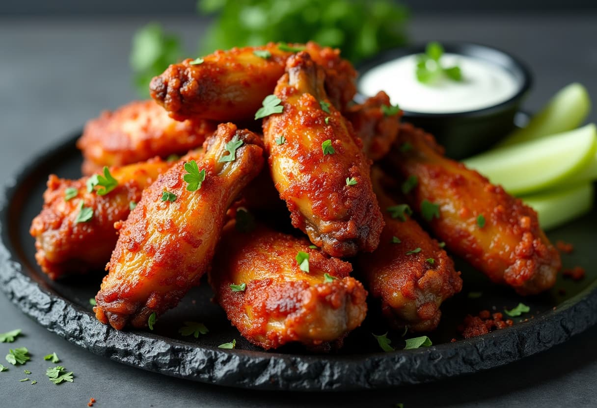 Keto Dry Rub Wings