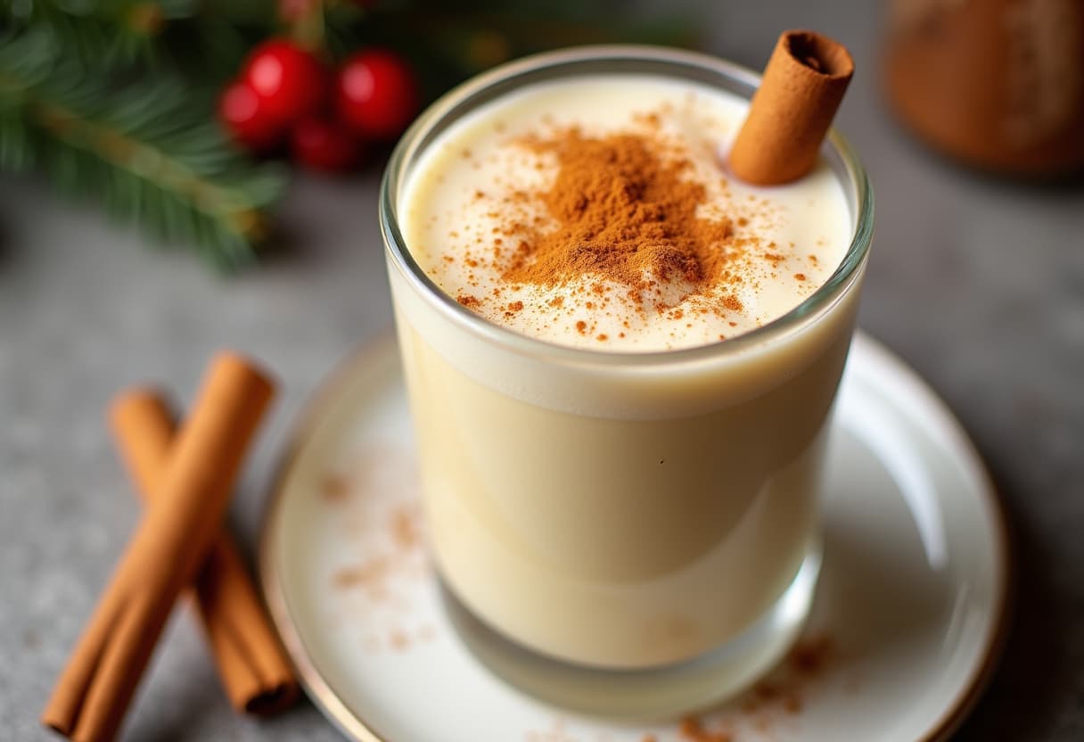Keto Eggnog