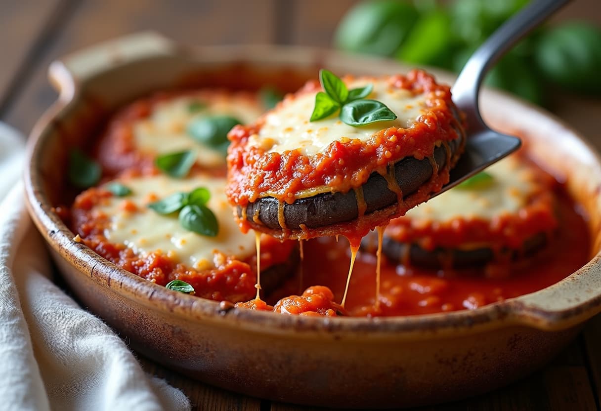 Keto Eggplant Parmesan