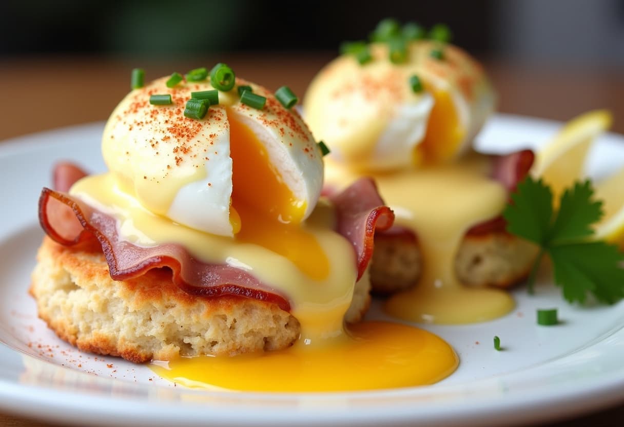 Keto Eggs Benedict