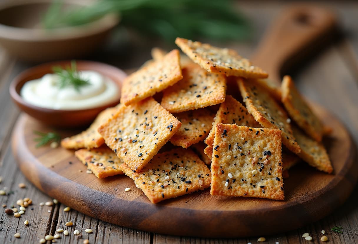 Keto Everything Seasoning Crackers
