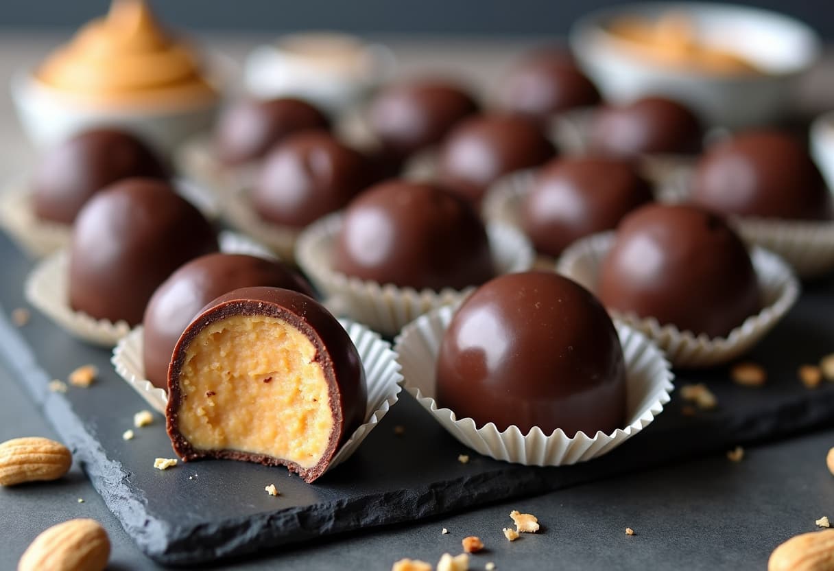 Keto Peanut Butter Fat Bombs