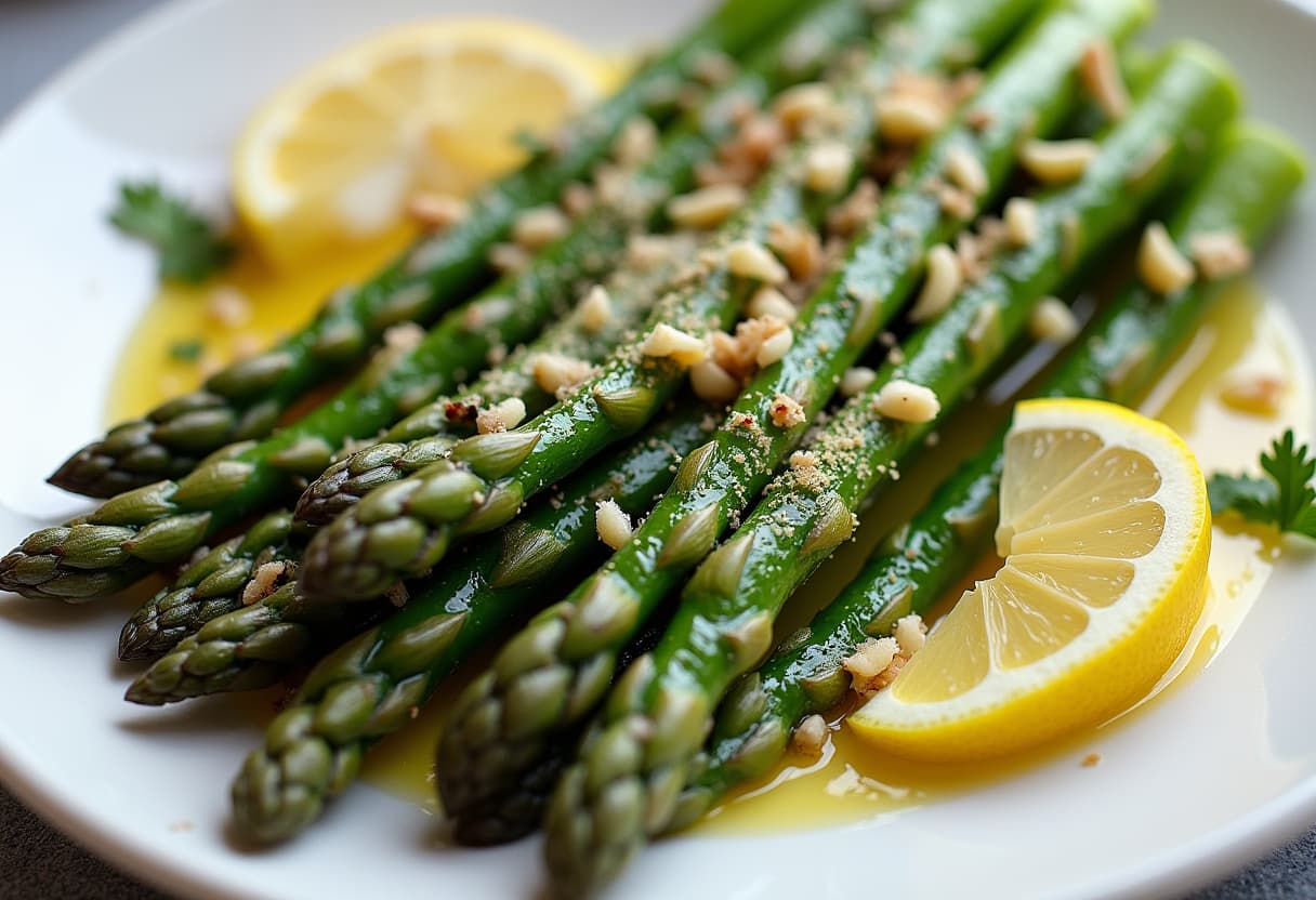 Keto Garlic Asparagus