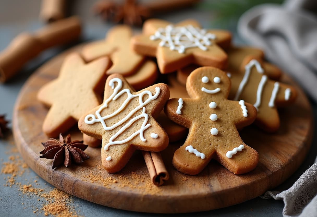 Keto Gingerbread Cookies
