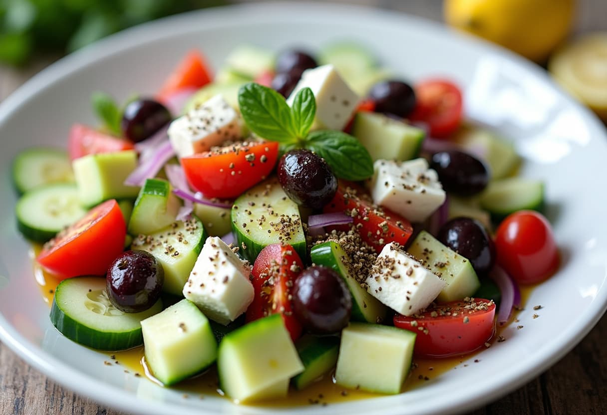 Keto Greek Salad