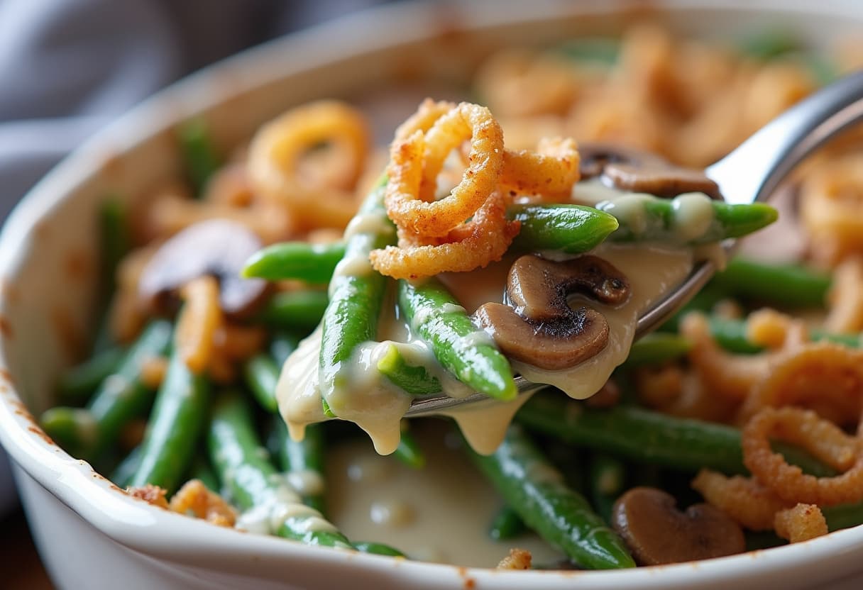 Keto Green Bean Casserole