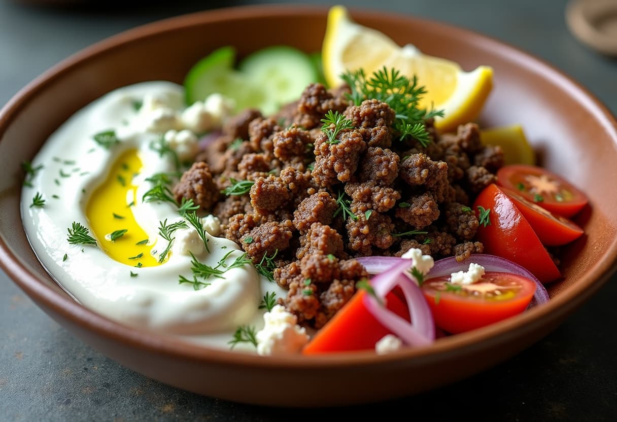 Keto Gyro Bowl