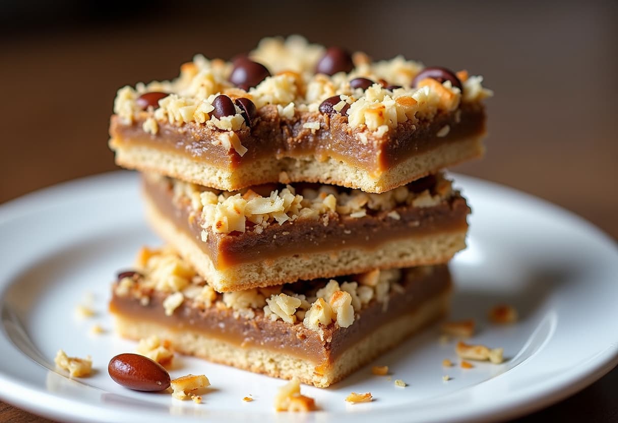 Keto Magic Cookie Bars