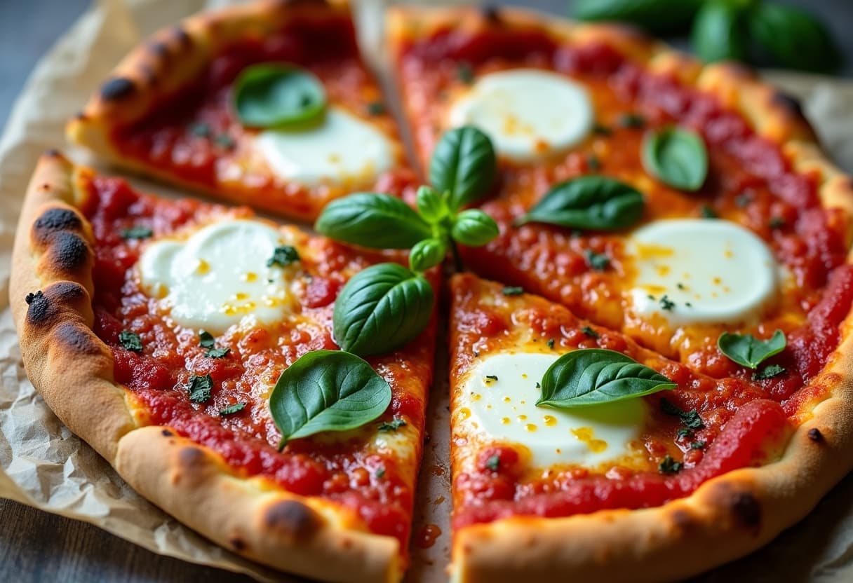 Keto Margherita Pizza
