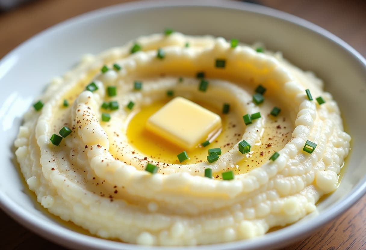 Keto Mashed Cauliflower