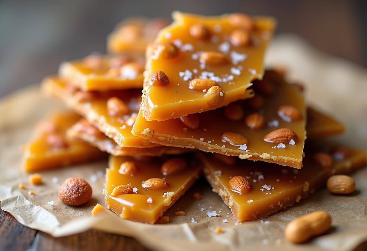 Keto Peanut Brittle