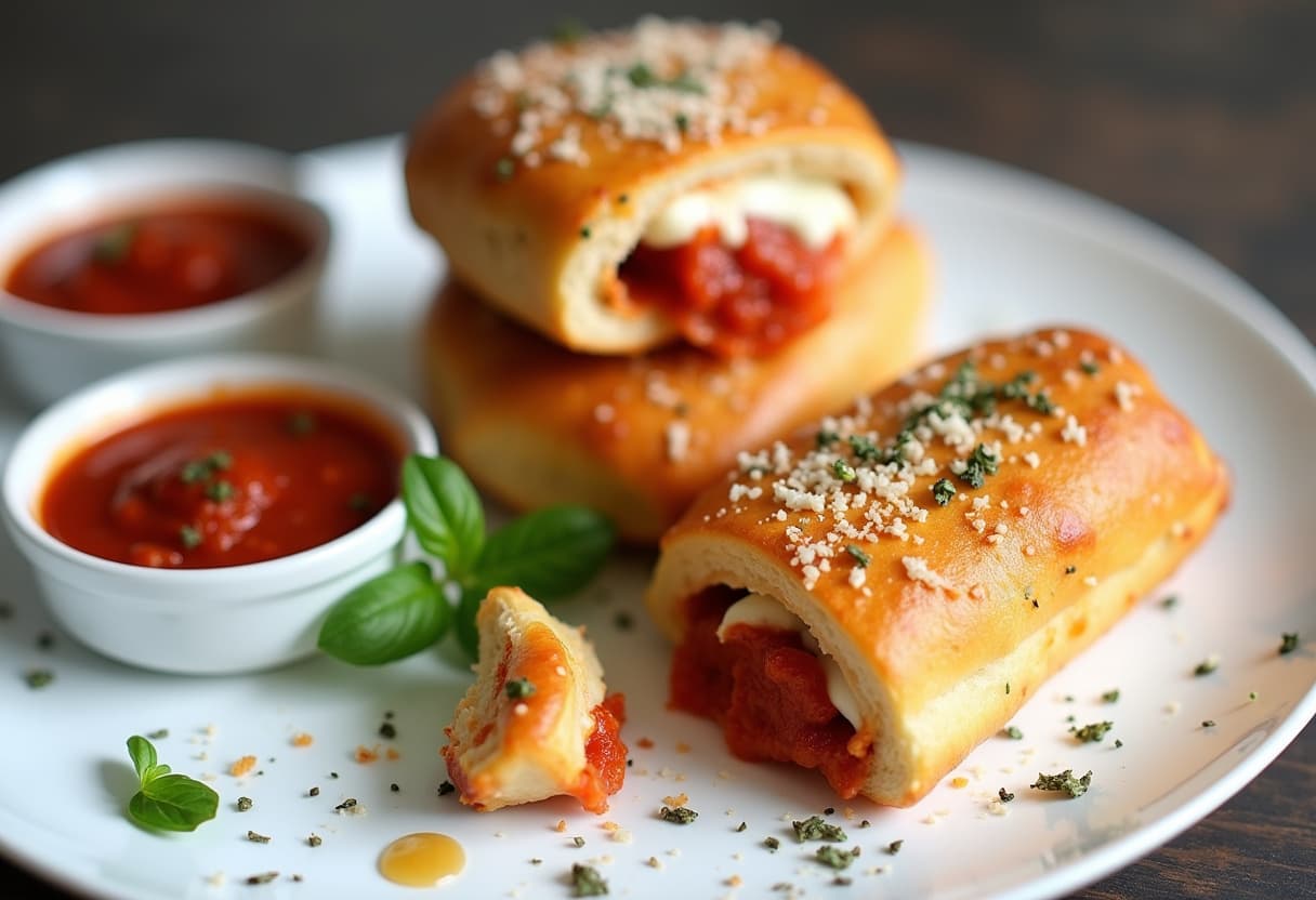 Keto Pizza Rolls
