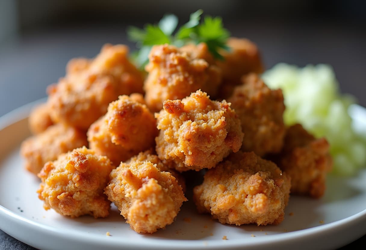 Keto Popcorn Chicken