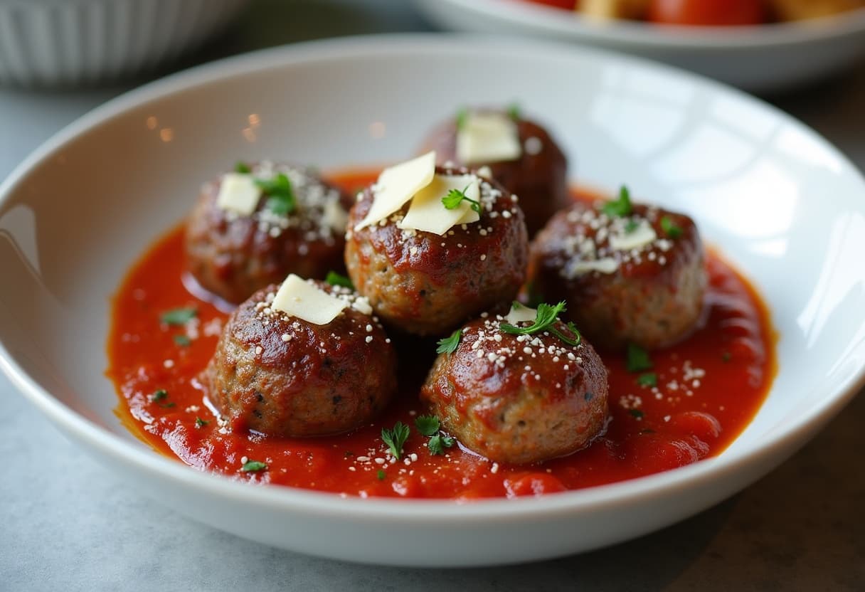 Keto Porcupine Meatballs