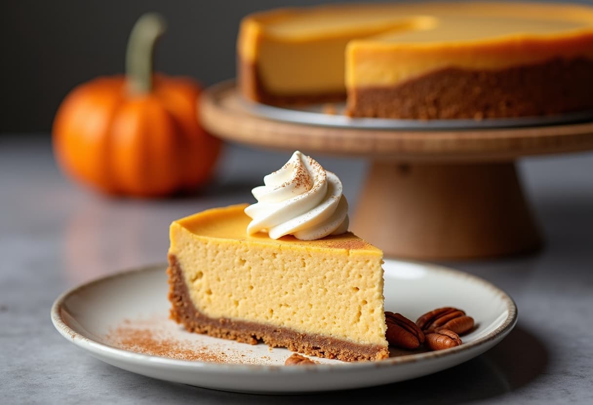 Keto Pumpkin Cheesecake