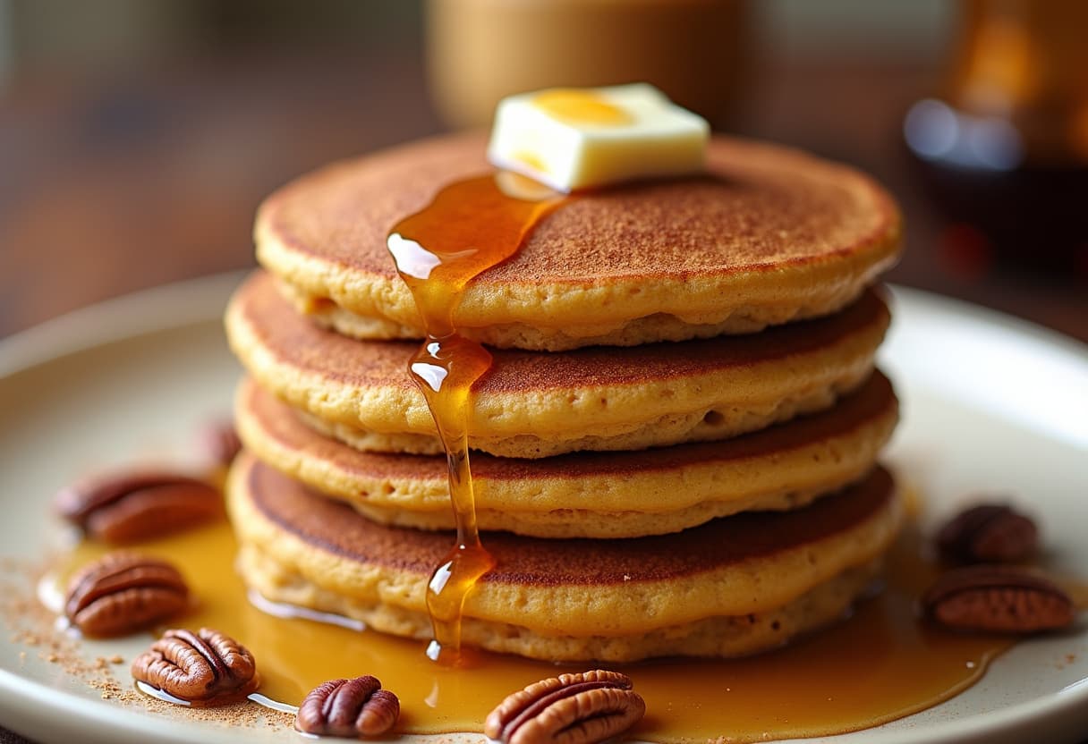 Keto Pumpkin Pancakes