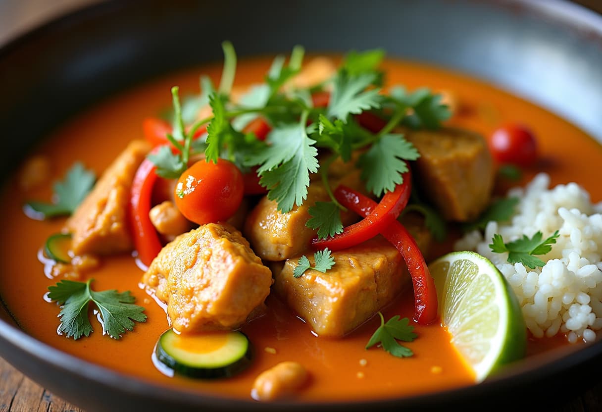 Keto Red Curry Chicken
