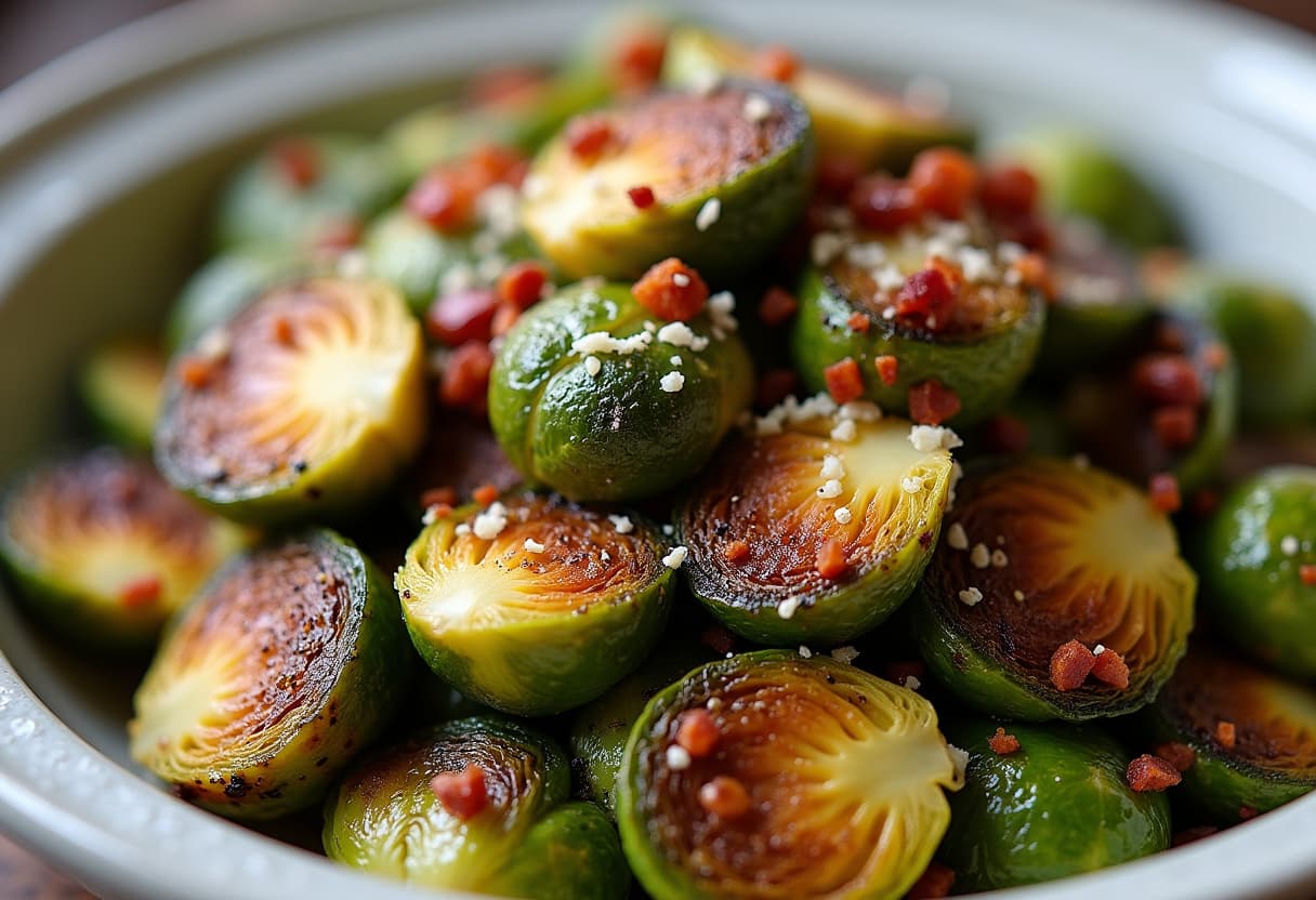 Keto Roasted Brussels Sprouts