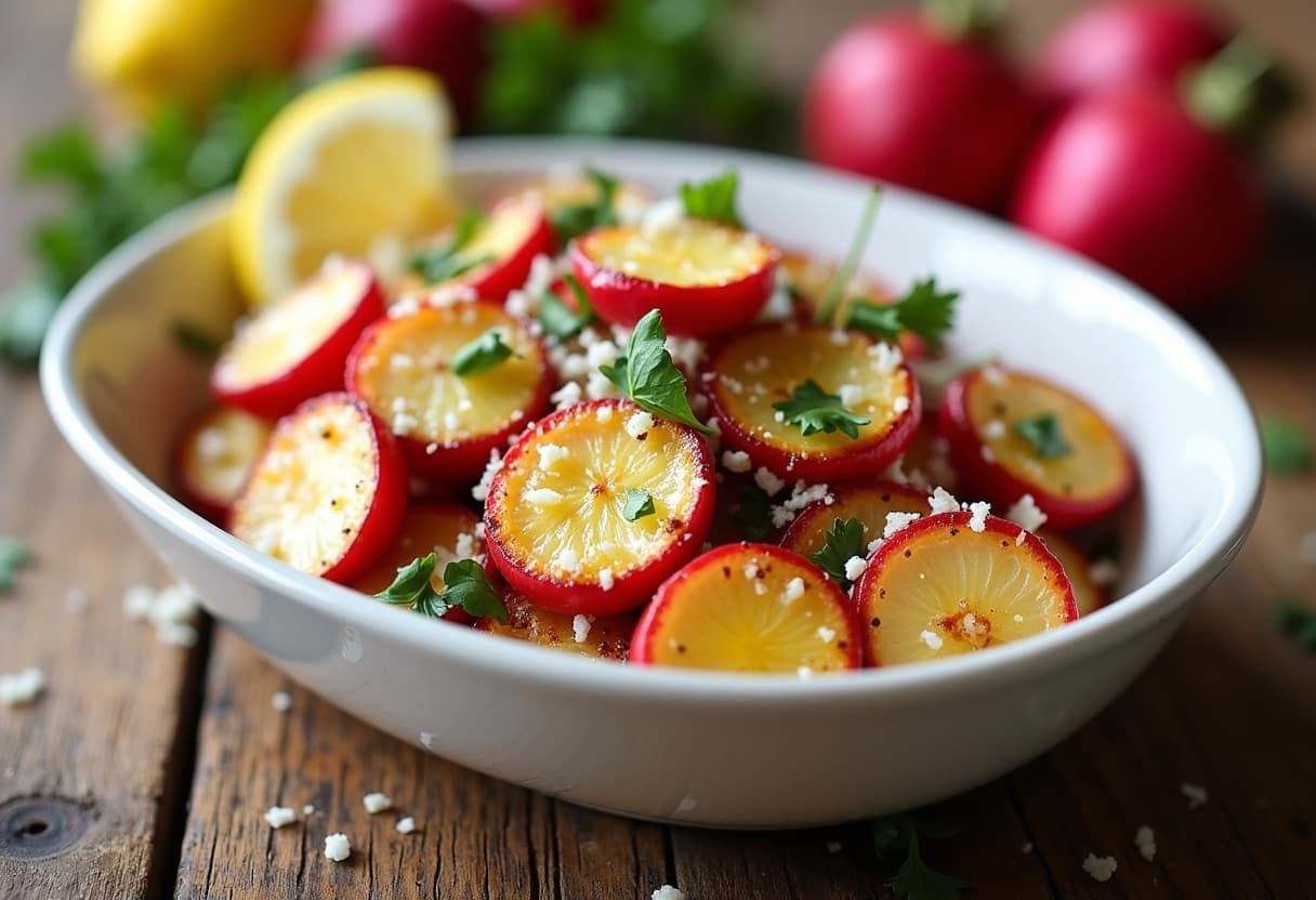 Keto Roasted Radishes