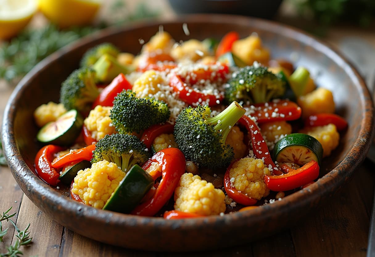 Keto Roasted Vegetables