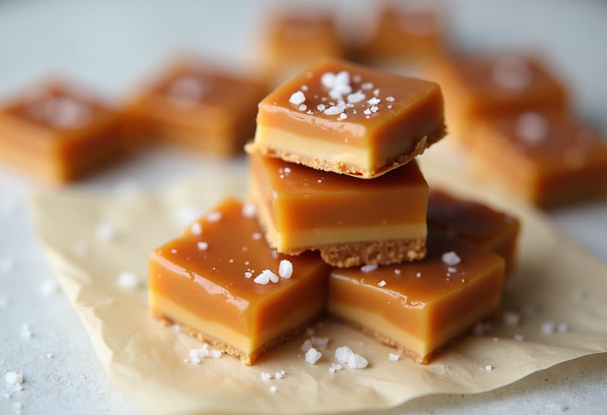 Keto Salted Caramels