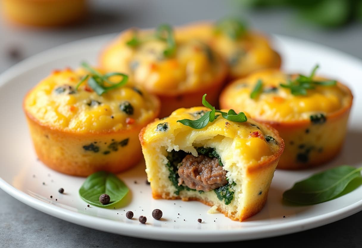 Keto Sausage Egg Muffins
