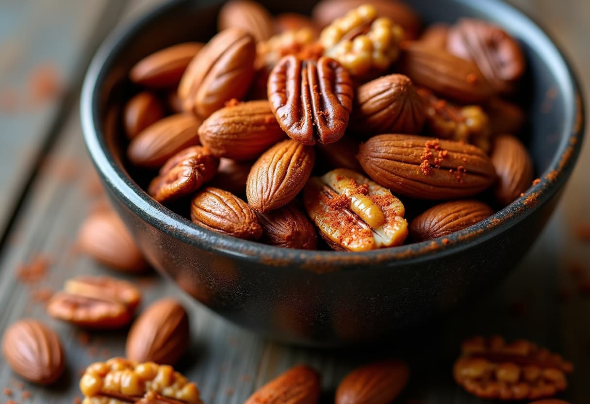Keto Spicy Nuts