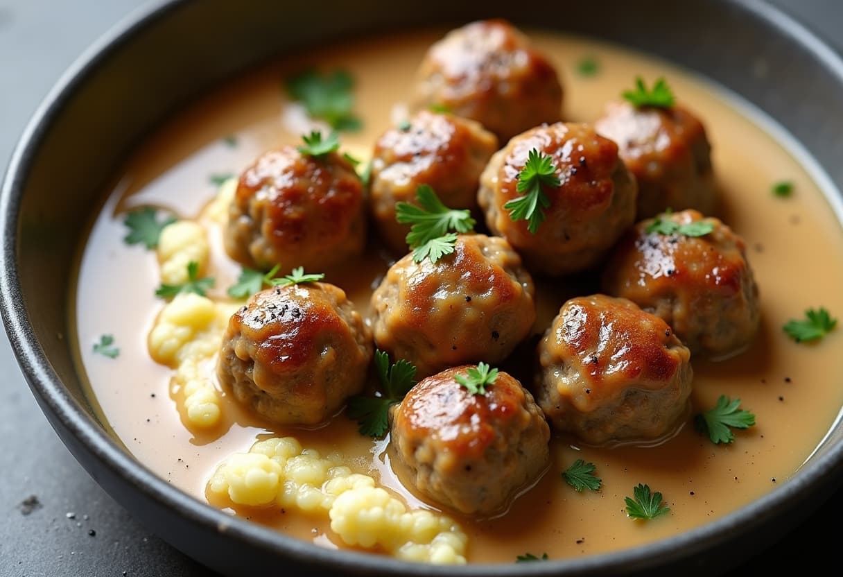 Keto Swedish Meatballs