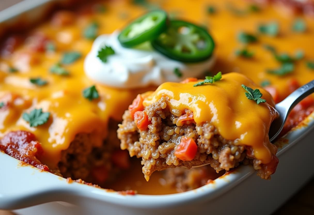 Keto Taco Casserole