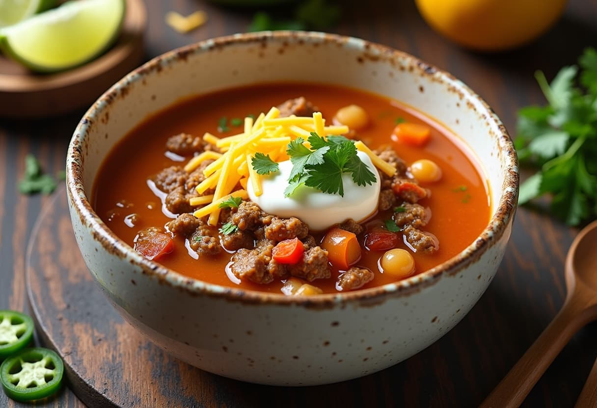 Keto Taco Soup