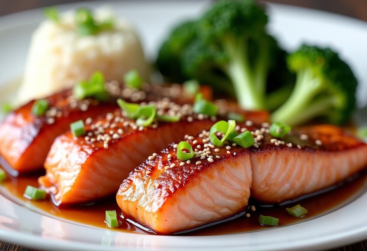 Keto Teriyaki Salmon