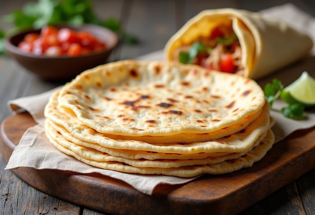 Keto Almond Flour Tortillas
