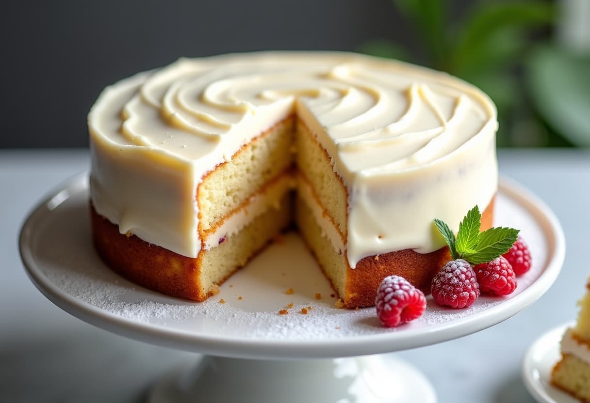 Keto Vanilla Cake
