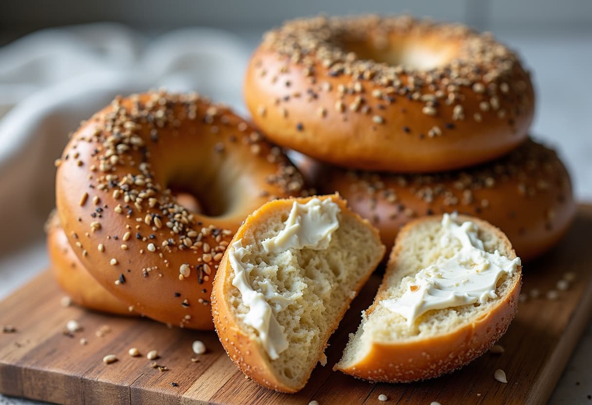 Low-Carb Fathead Bagels