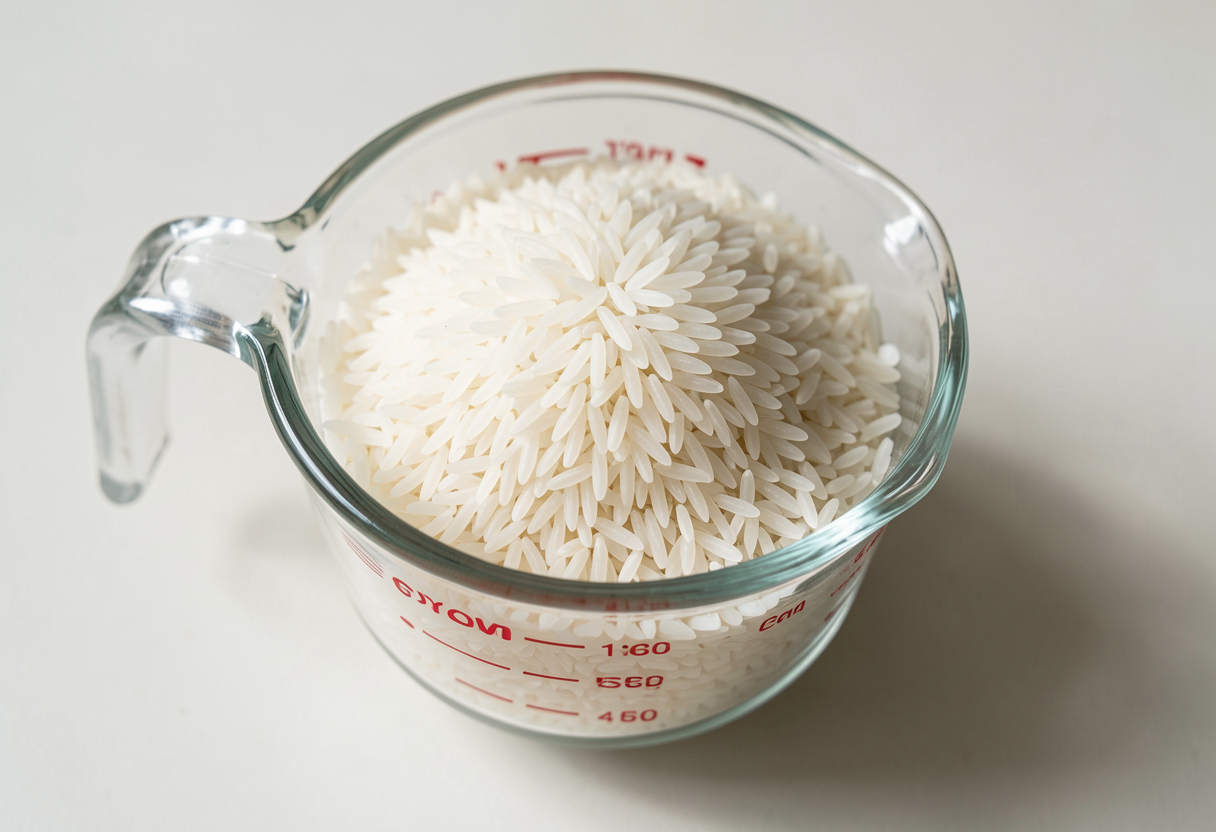 1 Cup Dry White Rice