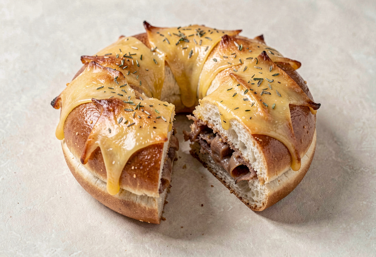 Asiago Cheese Bagel