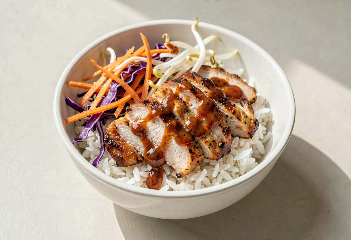 Bibibop Asian Grill Chicken Bowl